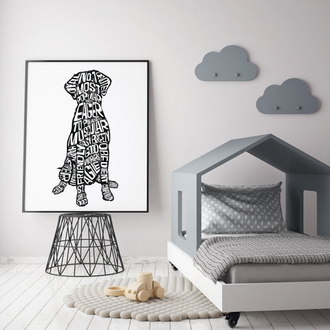 Large Scale Dog Prints