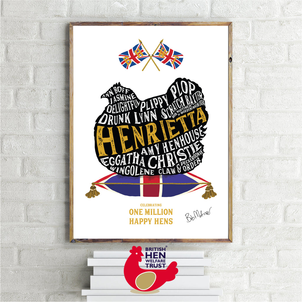 'HENRIETTA' A3 PRINT FOR BHWT