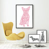 Friendly, Stylish, Cheeky & Debonair The Boston Terrier Art Print