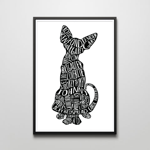 A4 Tender Gary Print - Unsigned Cat Prints