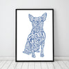 Friendly, Stylish, Cheeky & Debonair The Boston Terrier Art Print